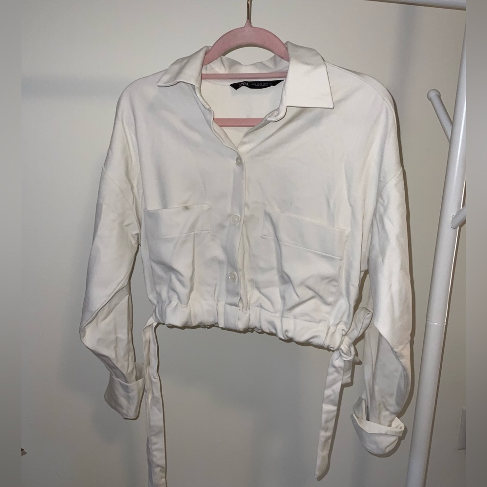 Zara Cropped sweatshirt